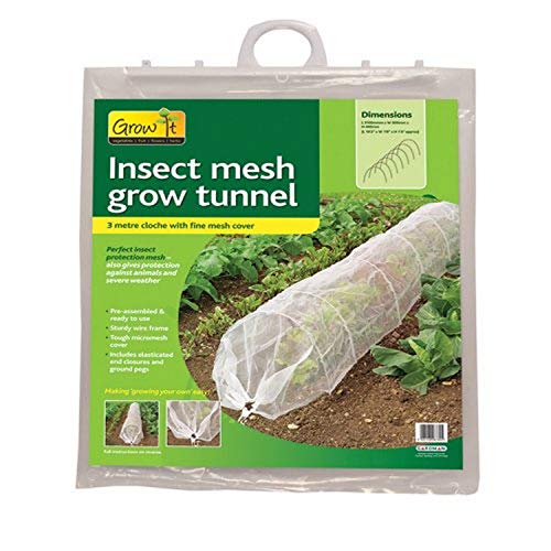 Gardman 7686 Insect Mesh Grow Tunnel, Brown/A, 10 Foot 2 Inch