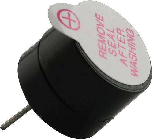Miniatura 2 de Zumbador activo de 3 V CC 2 terminales para Arduino Raspberry Pi, magnético electrónico continuo de sonido de alarma de tono largo, paquete de 10