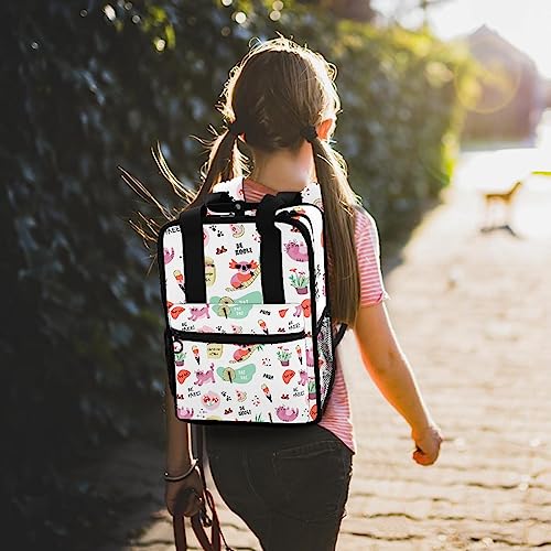 Sac à dos garçon motif chat koala multicolore pour l'école primaire Be Free
