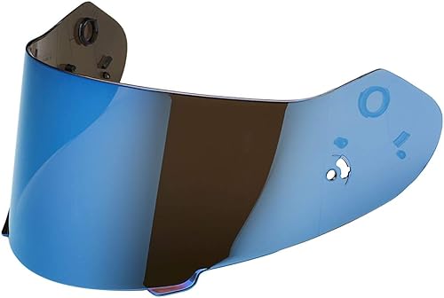 Speed and Strength SS5100 Faceshield, iridio azul