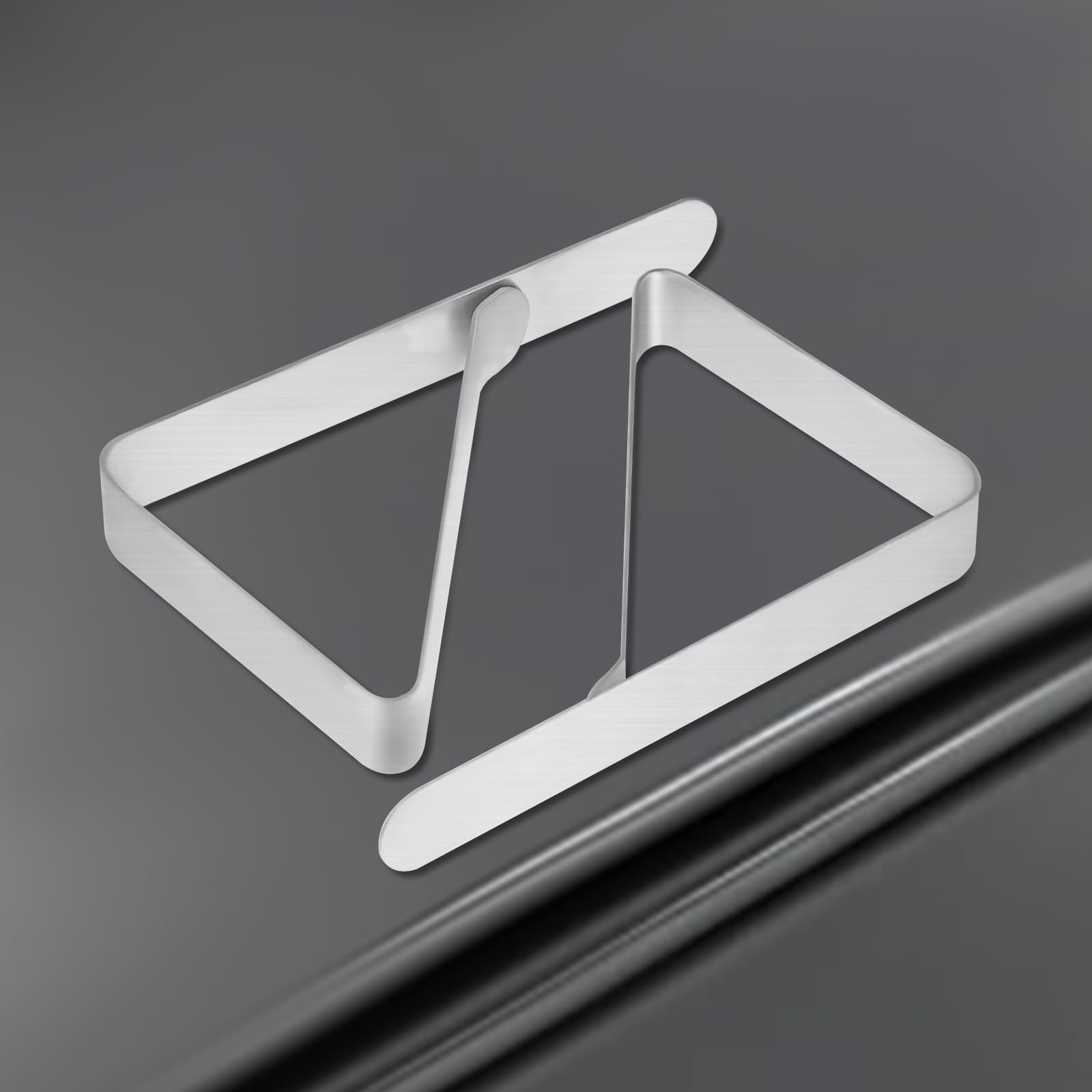 Pinzas para Mantel 24 Clips para Mantel de Acero Inoxidable Sujeta Manteles antiviento picnics y Fiestas（Plateado）