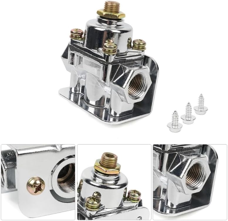 Carburetor Parts Zinc Alloy 12-803 Pressure Regulator For Edelbrock - (Color: 12803)