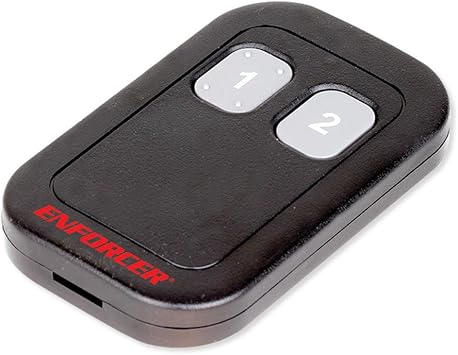 Seco-Larm SK-919TP2H-NQ Enforcer Handheld Slimline RF Transmitters, 2 Buttons, 3 Channels