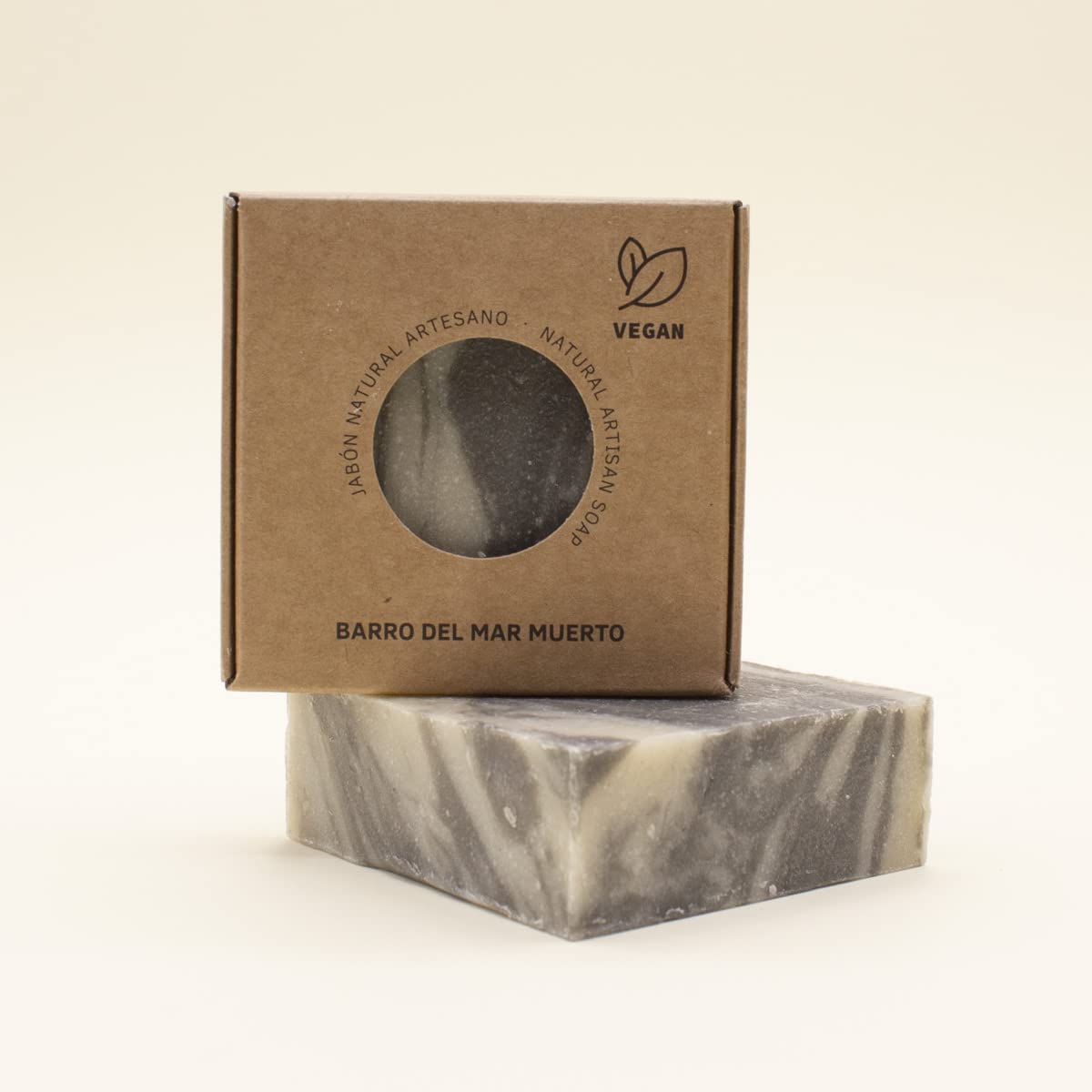 Labnatur Jabón Natural Barro del Mar Muerto Artesanal - Purificante - Elimina Impurezas y Suaviza - Con Aceites de Oliva y Coco - Vegano y Sin Aceite de Palma - Fabricado en España - 100 g — view 8