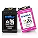 Price comparison product image Insmax Remanufactured 302 Ink Cartridges Replacement for HP 302 302XL Ink Cartridges for Envy 4520 4527 4524 4528 Officejet 3830 3831 3835 4650 5230 4658 Deskjet 2130 3630 2134 (Black,Tri-Colour)