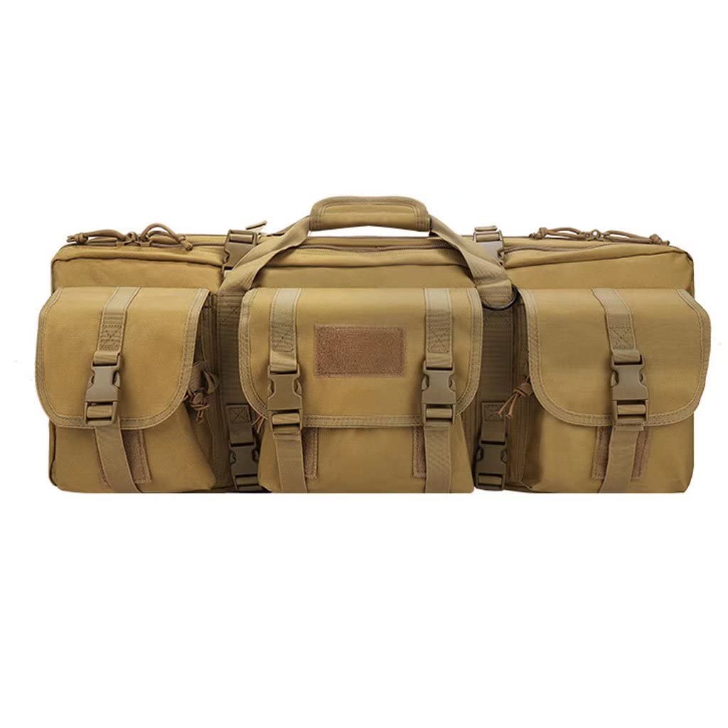 Sac à double carabine rembourré avec fermeture verrouillable pour transport sécurisé