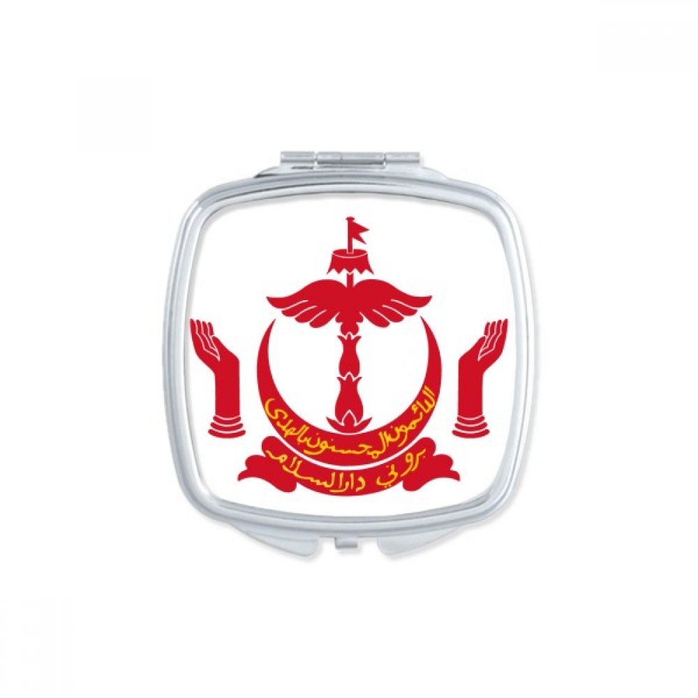 Miroir compact portable Brunei pour retouches de poche