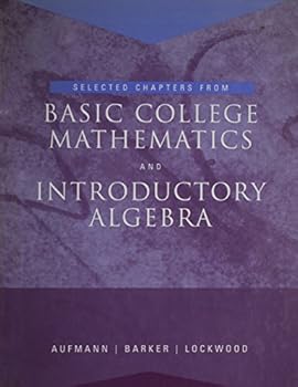 Hardcover Basic College Math and Introduction to Algebra, Custom Publication Book