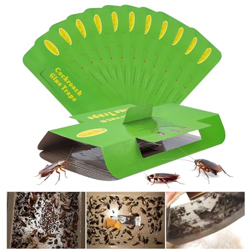 24 Pack Roach Traps Indoor Roach Killer Indoor Infestation, Cockroach