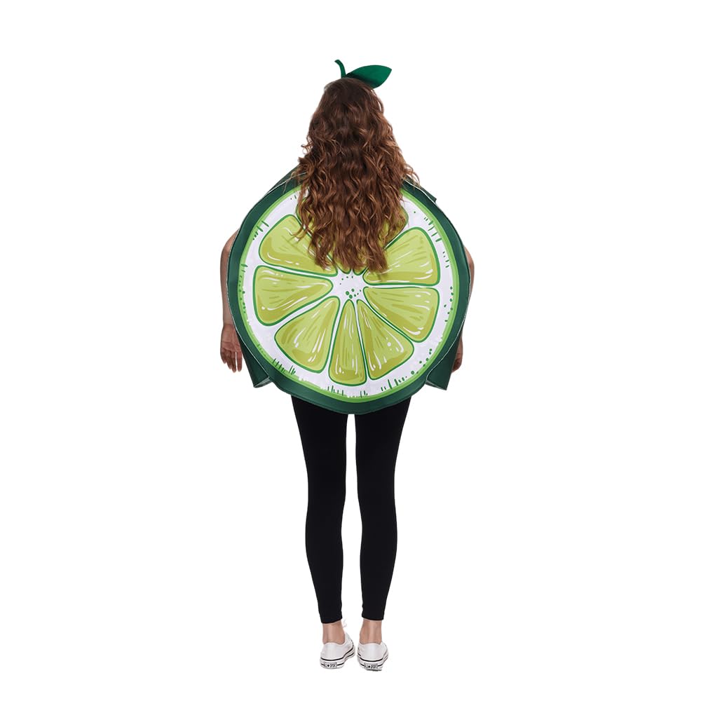 EraSpooky Para butelek wódki i limonki, tunika, zabawny kostium na Halloween, dla dorosłych, na imprezę z jedzeniem, uniseks