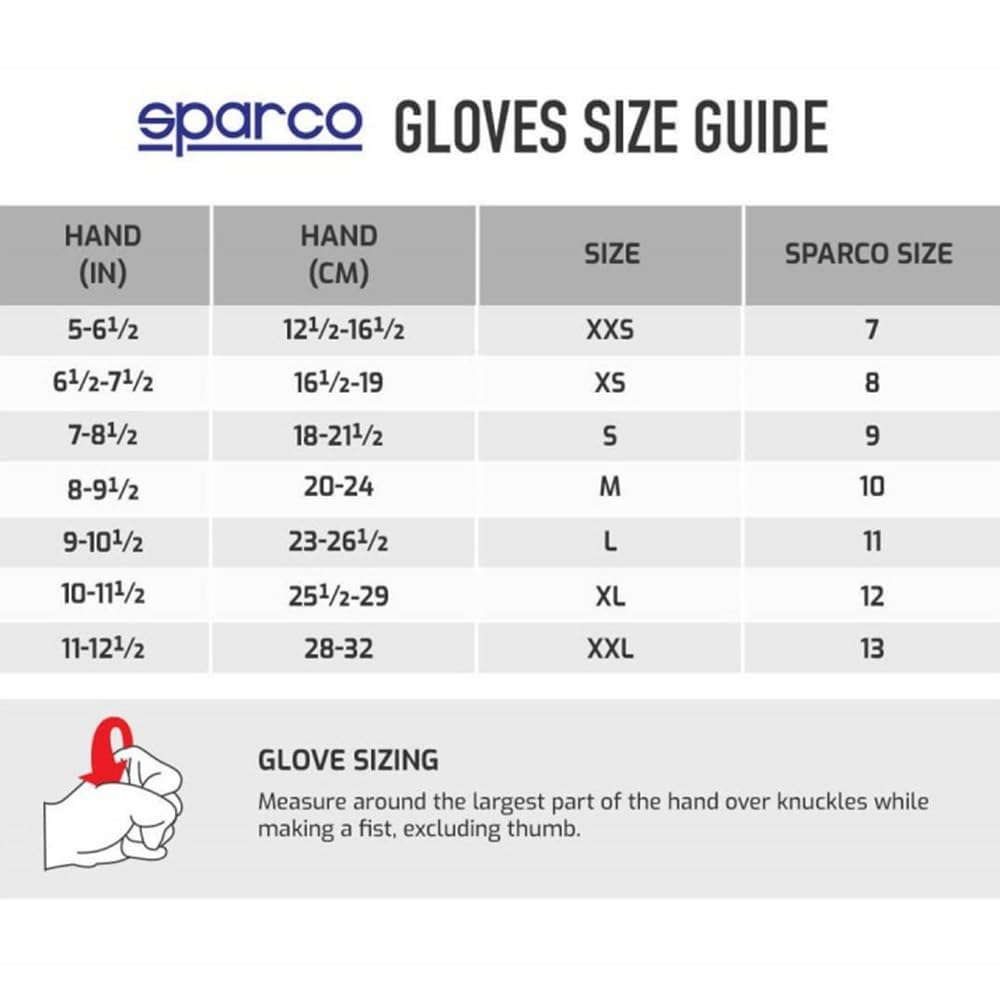 Sparco K-Attack 2025 Handschuhe, Außennähte, sublimierte Oberhandfläche, Ultragrip-Handfläche, Größe 9, Schwarz/Grau