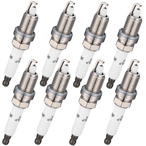 Image of BDFHYK 7781 Iridium Spark Plugs Compatible with Chrysler 300 Pacifica Sebring Town & Country,Compatible with Dodge Avenger Challenger Charger Grand Caravan Journey Magnum Nitro, VW Routan Set of 8