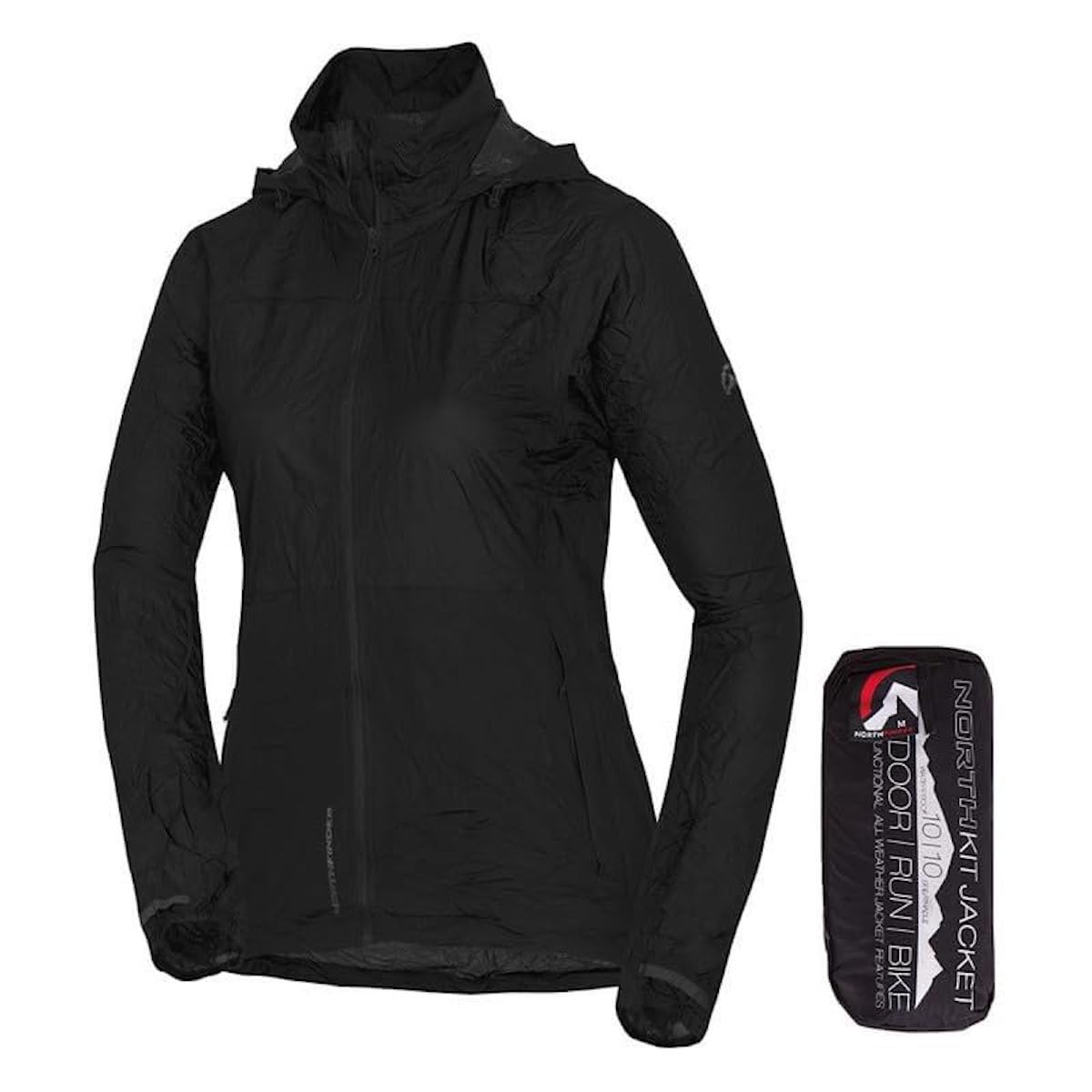 NORTHFINDER Ultraleichte Regenjacke Damen Wasserdicht Atmungsaktiv | Fahrrad Regenjacke Damen Laufjacke Ultraleicht | Windjacke Regenjacke Zusammenfaltbar | Packable Regenjacke Rain Jacket