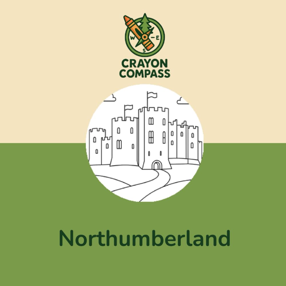 Crayon Compass - Northumberland