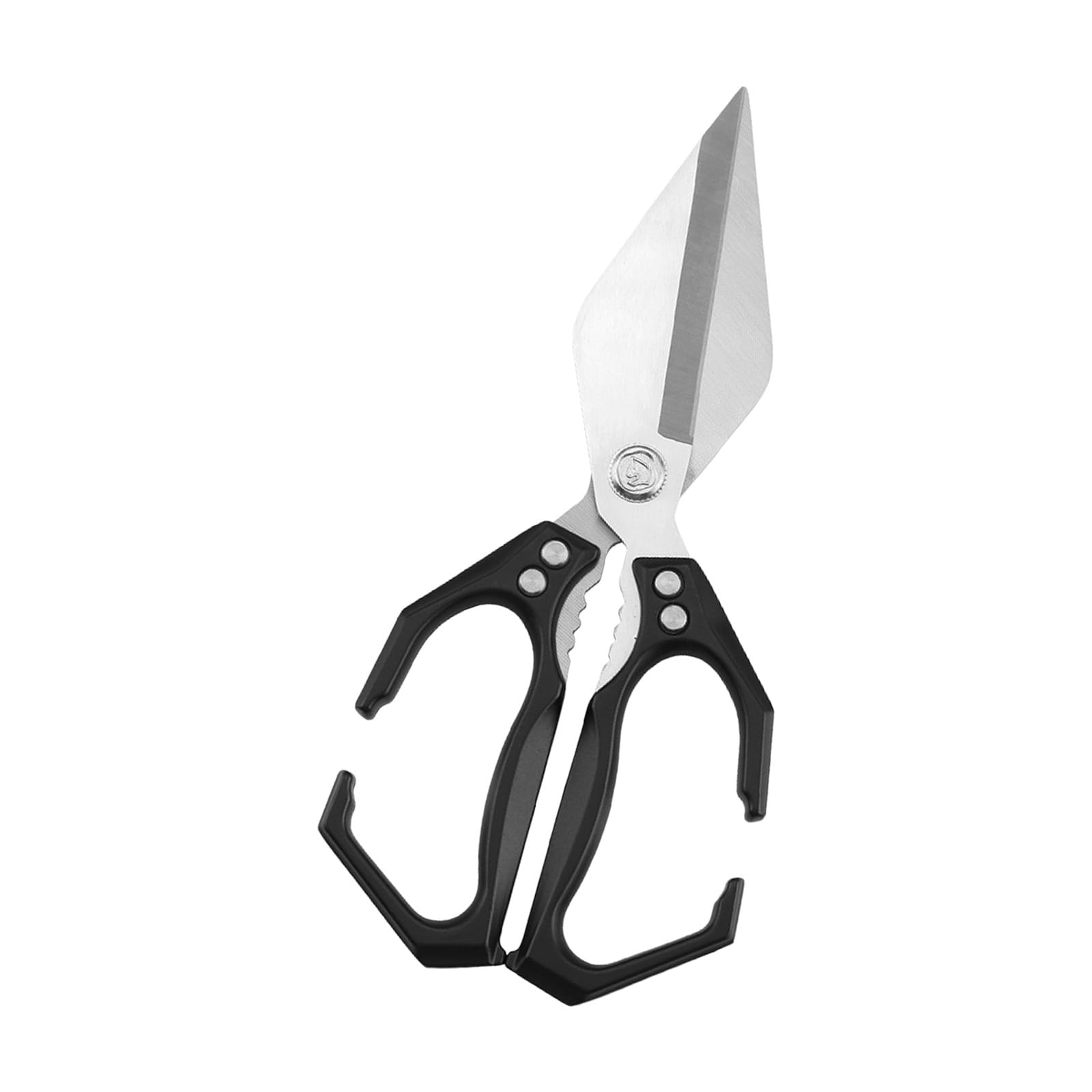 Kalttoy Flexible Rustless Shears Pointed Permanent Sharpeners Comfort Handle Securitylock Plan Ideal for Kitchen Handicrafts Ergonomic Handle Kitchen Shears