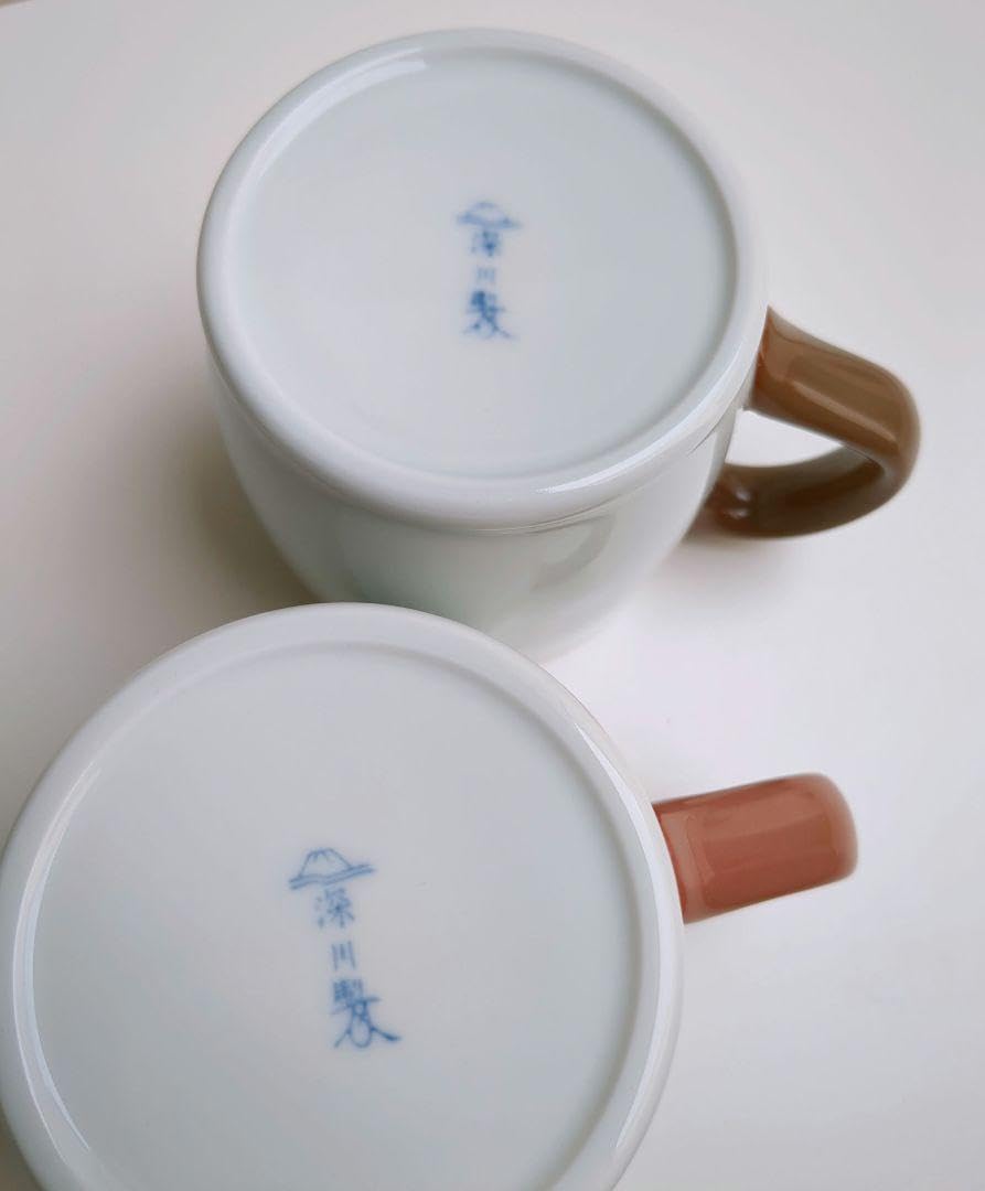 Amazon.co.jp: 深川製磁 樽型 マグカップ 古代呉須 ピンク : ホーム 