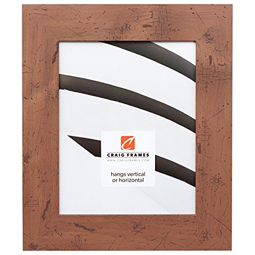 Craig Frames 10x26 Light Walnut Brown Picture Frame for Posters and Photos