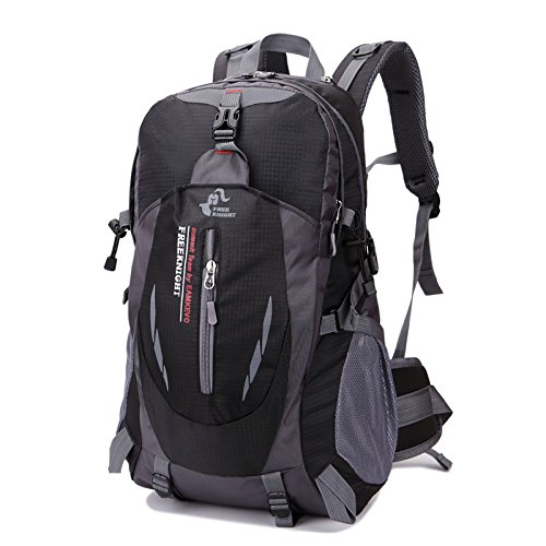 Free Knight 8607 35L Outdoor Sports Travel Water Repellent Nylon Backpack Black