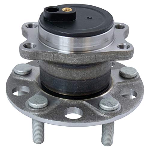 Image of TRQ Rear Left and Right Wheel Bearing and Hub Assembly Set 2 Piece Compatible with 2013-2020 Mitsubishi Outlander FWD 2013-2020 Outlander Sport FWD 2018-2020 Eclipse Cross