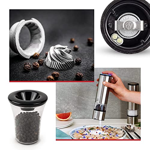 Electric pepper mill in stainless steel u'Select 20 cm - 8in. by Peugeot - Image 3