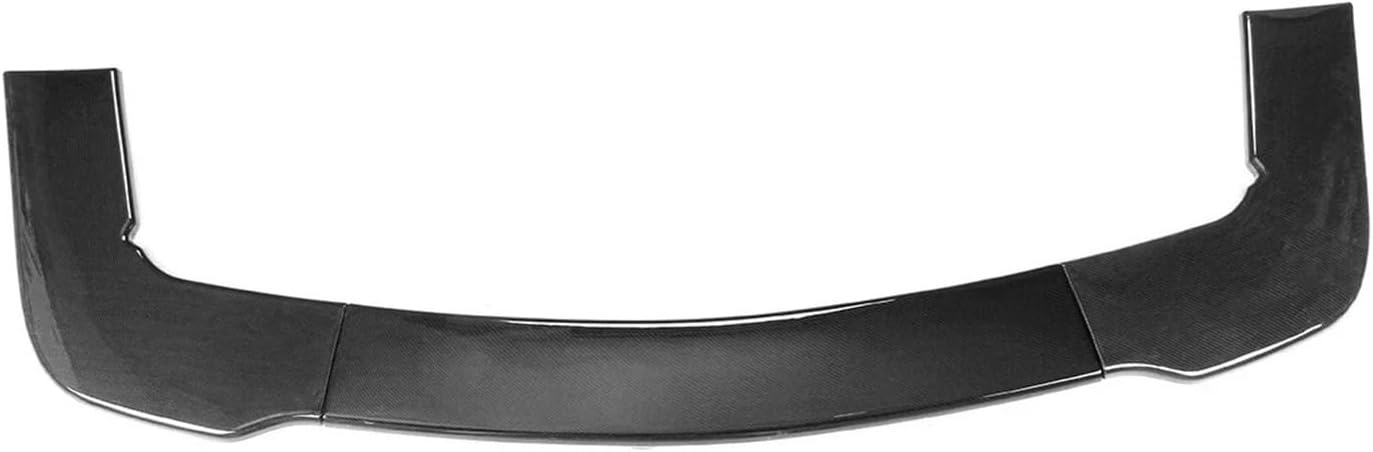 Front Spoiler 3PCS For Dodge For Challenger For SXT For SRT For HELLCAT 2012-2016 2017 2018 2019 Car Front Bumper Spoiler Body Kit Kit Splitter Body(Carbon Fiber Look)