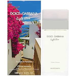 Light Blue Escape To Panarea Perfume for Women, Eau de Toilette para Mujer 3.3 oz (100ml)