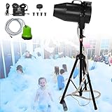 Funzionamento semplice: gli accessori inclusi come tubi di supporto, un connettore per staffa, un controller, una pompa dell'acqua, una staffa angolare e un cannone in schiuma rendono l'installazione un gioco da ragazzi. Non sono necessari strumenti complessi; basta installare l'unità su un serbatoio dell'acqua (non incluso) e godere. Anche la pulizia è facile: basta smontare e risciacquare con acqua.