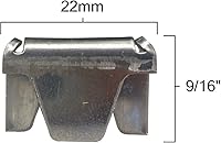 Vista 2 de Elegent Upholstery Clips de alambre de estancia sofá silla asiento bobina primavera reparación montaje - 40 clips