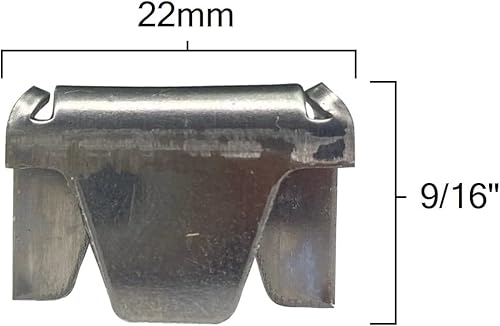 Miniatura 2 de Elegent Upholstery Clips de alambre de estancia sofá silla asiento bobina primavera reparación montaje - 40 clips