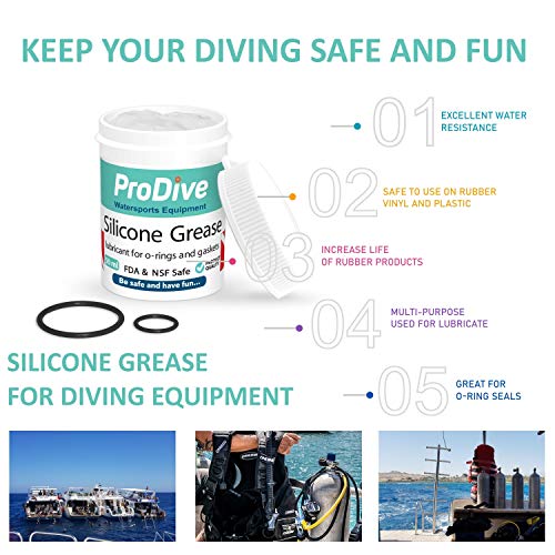 Duiken siliconen vet waterbestendigheid O-ring pakkingen klep camerabehuizing smeermiddel 50 ml - Afbeelding 7