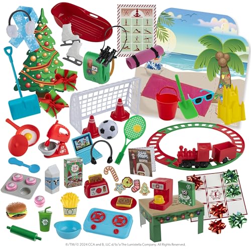 The Elf on the Shelf 24-Day Ultimate Elf Kit - Official Accessories for 24 Days of Elf Magic - 70+ Props, 24 idea packs - For Ages 3 Years and Above - Image 7