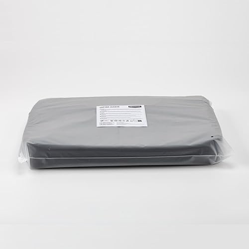 Miniatura 10 de RAINYEAR - Bolsa de hombro para laptop de 15.6 pulgadas para hombre, bolsa de mensajero expandible e impermeable para computadora portátil de gran