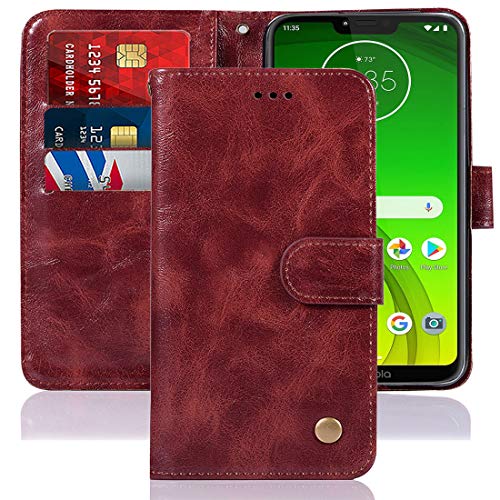 Booceicd Moto G7 Power Case,Moto G7 Supra Case,Moto G7 Optimo Maxx Case, PU