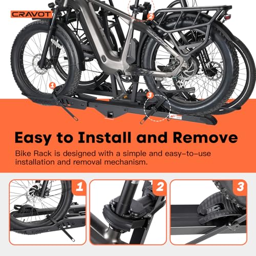 Image of CRAVOT CyberRack E2 Ebike Rack, 200 lbs Capacity