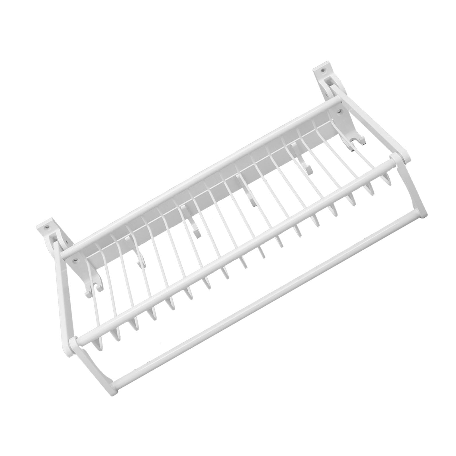 Jeanoko Nierdzewny Aluminiowy Wieszak na Ręczniki Space 19,3x8,7 Cala