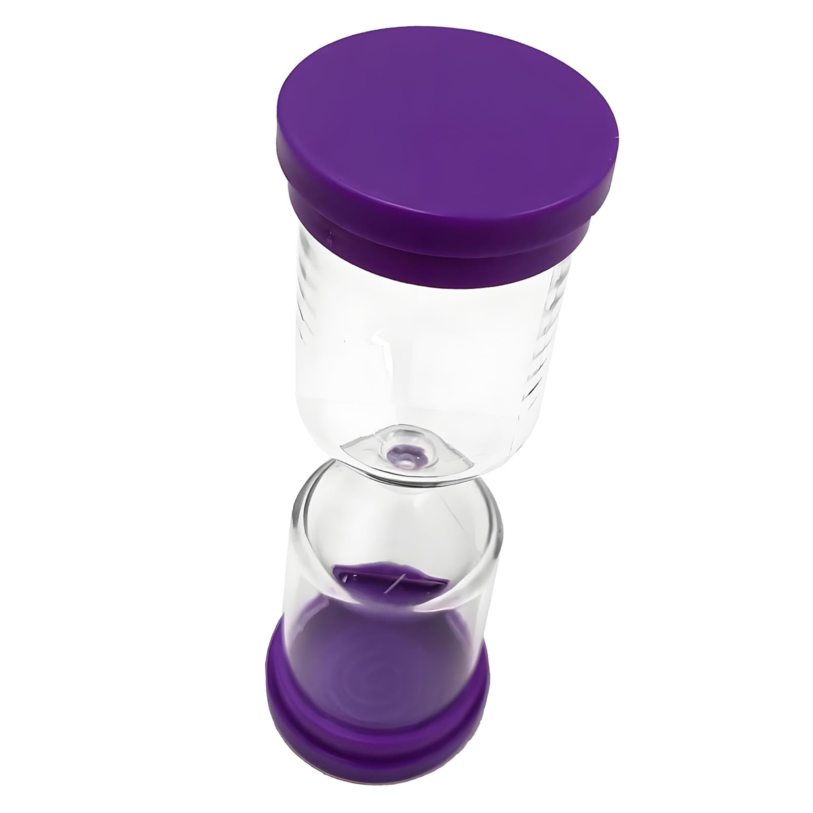 Oxxggkao Sandless Fillable Empty Hourglasses Timer Refillable Bottle for Home Desk Decors with Easy Open Design Refillable Hourglasses Timer