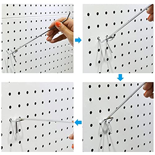 Zimjoy 30 Pezzi Ganci per pannelli forati in