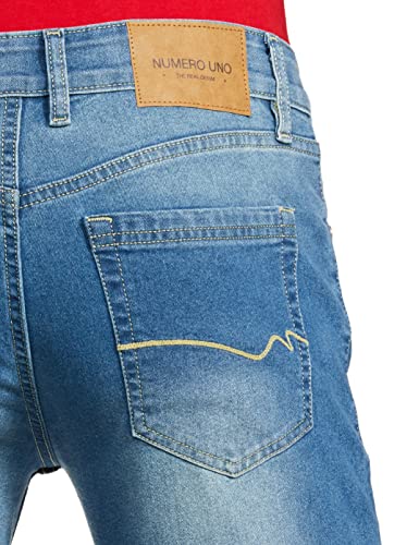 Image of Numero Uno Men's Skinny Fit Sustianable Denim Jeans