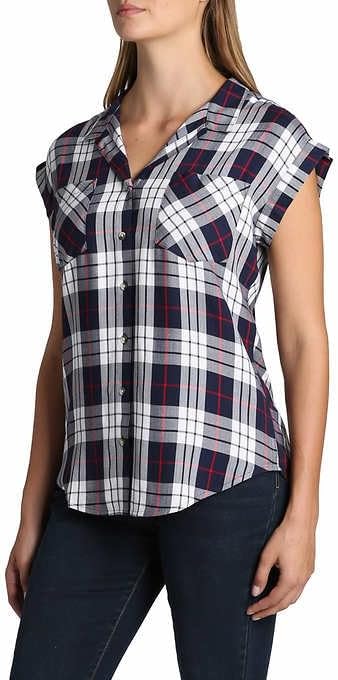 Jachs Girlfriend Ladies' Short Sleeve Blouse