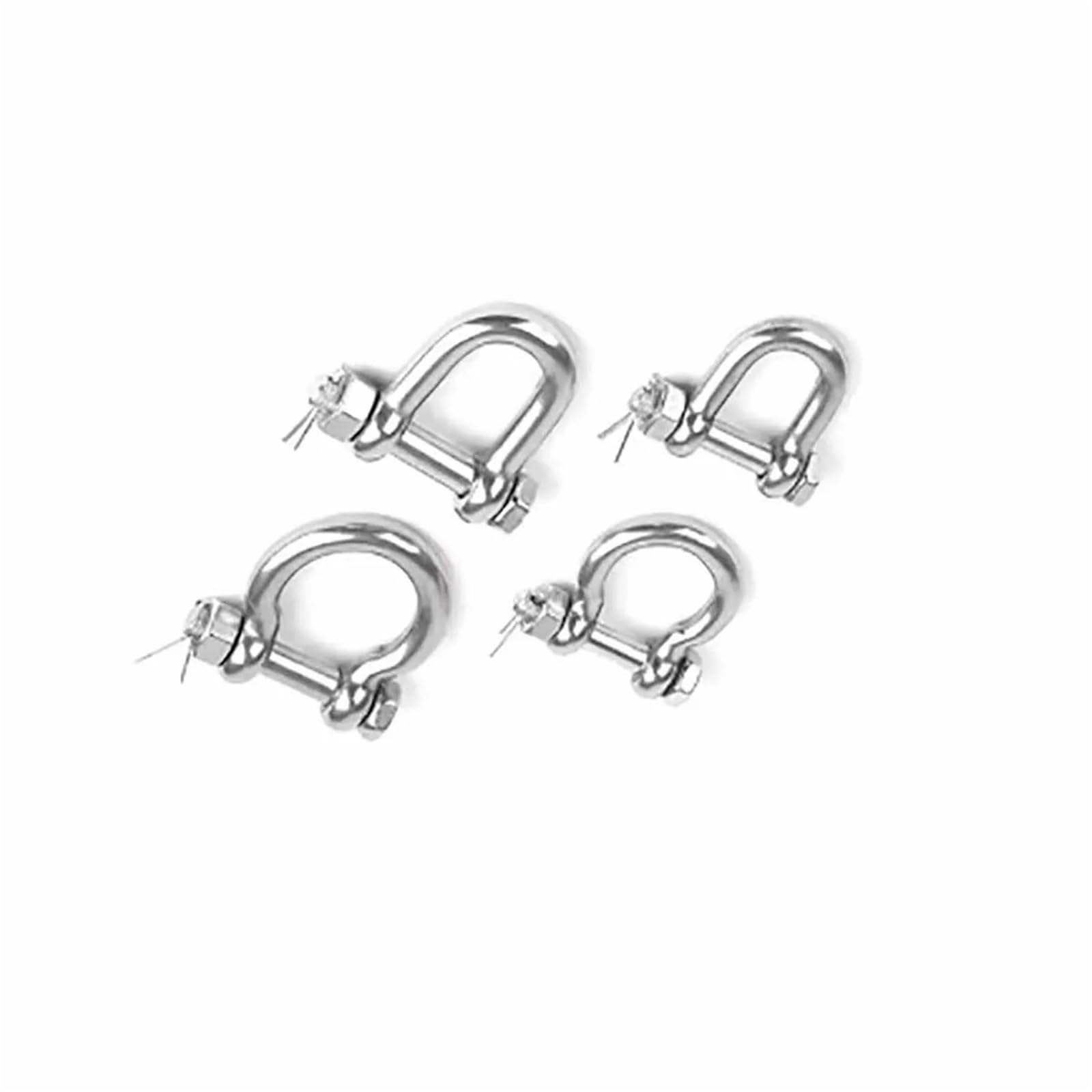 Grillete en Forma de D Anillo de elevación acero inoxidable 304, grillete tipo D, cadena cuerda alambre M4/M5/M6/M8/M10-M20(M20 D 1PCS)