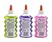 Elmer's Liquid Glitter Glue, Great For Making Slime, Washable, Assorted Colors, 6 Ounces Each, 3 Count