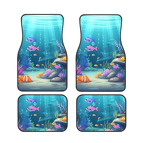 Tapis de sol de voiture sous la mer pour personnaliser votre SUV