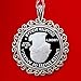 US 2020 National Park of American Samoa Quarter 90% Silver Proof Coin Sterling Silver Necklace - Samoan Fruit Bat Mother Hanging in a Tree with Her Pup