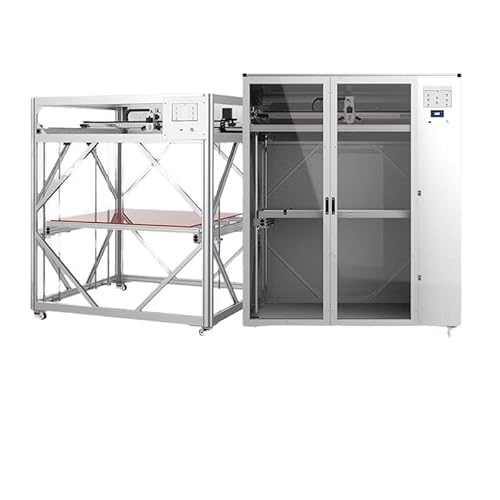 Heavy-Duty Industrial FDM 3D Printer Industrial 3D Printer for Factory Production and Prototyping Fast Heated Bed for Manufacturing Jigs and Large Scale Models High Volume Production