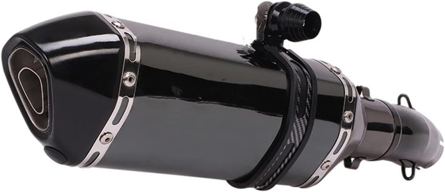 オートバイの排気管 忍者 250 オートバイの排気エスケープ修正されたミドルリンクパイプマフラースリップオン 排気 マフラー