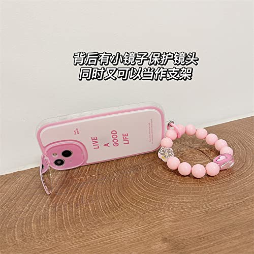 Coque de téléphone multifonctionnelle iPhone XS bleue avec bracelet - 3