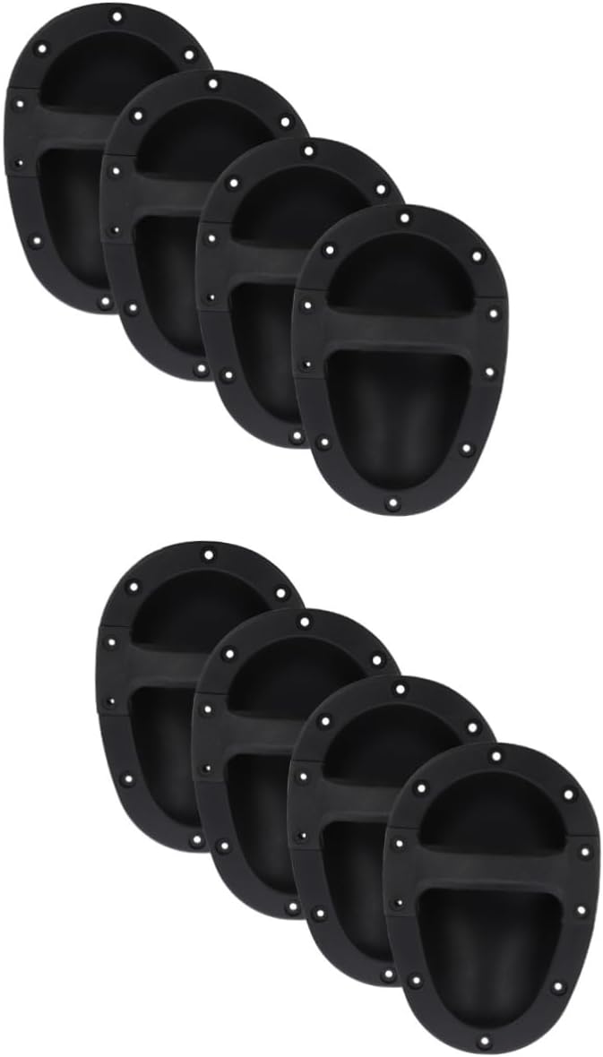 OSALADI 8pcs Abs Speaker Handle Vintage Amplifier Handle Replacement Easy Install for Home Audio