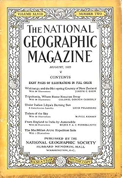 Paperback National Geographic Magazine, Vol. XLVIII, No. 2, August, 1925 Book