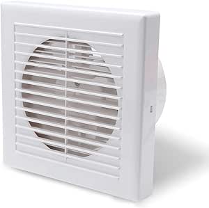 Ventilatore Da Bagno/Cucina 6 Pollici - Assiale In Metallo, 220V, Silenzioso Con Valvola Di Non Ritorno - Foto 11