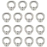 [ Einfach zu Bedienen ] Die Ringmutter das gewinde ist ordentlich kann leicht Haken, mit wenigen fehlenden Zähnen, guter Passform, gleichmäßiger Kraft, starker Dichtheit, sie können sie leicht festziehen. Bequeme und einfach zu bedienende große Hebevorrichtung.